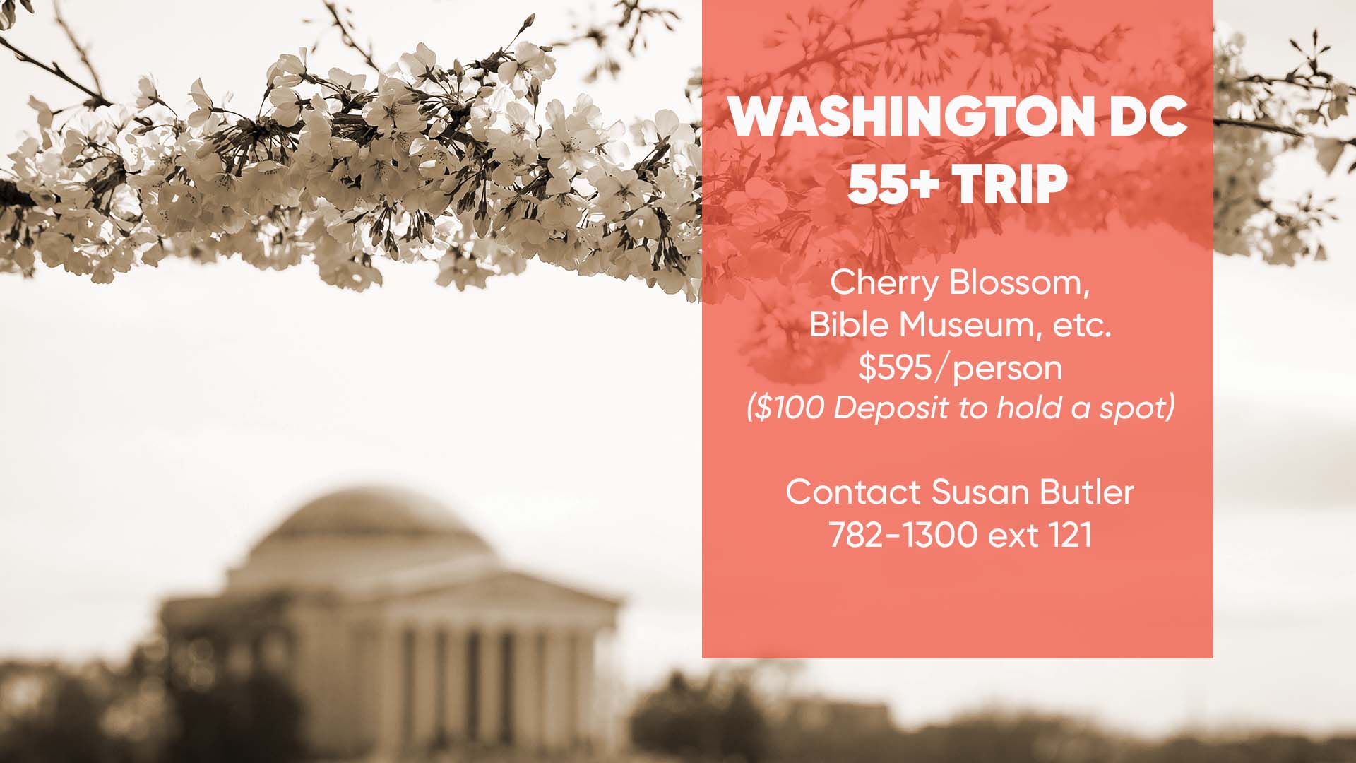 55+ DC Trip