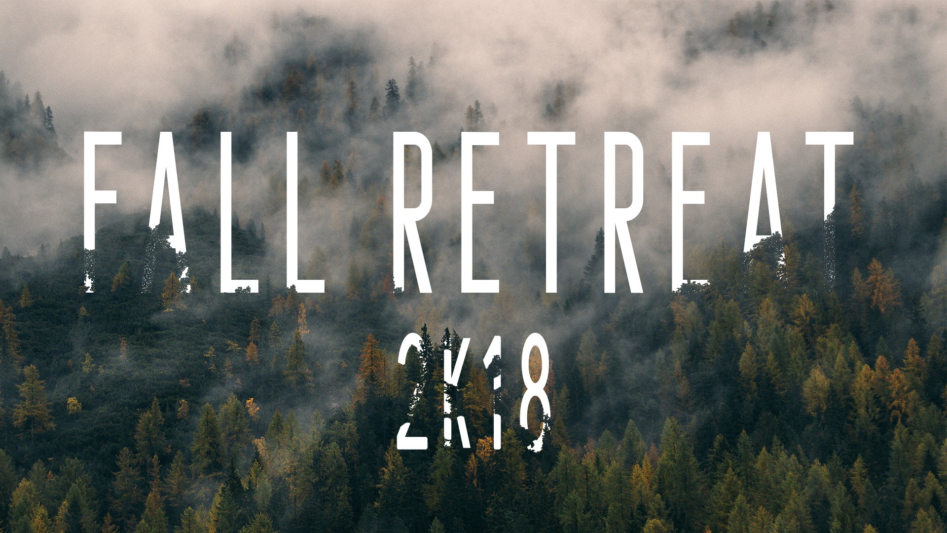 Middle School Fall Retreat 2018