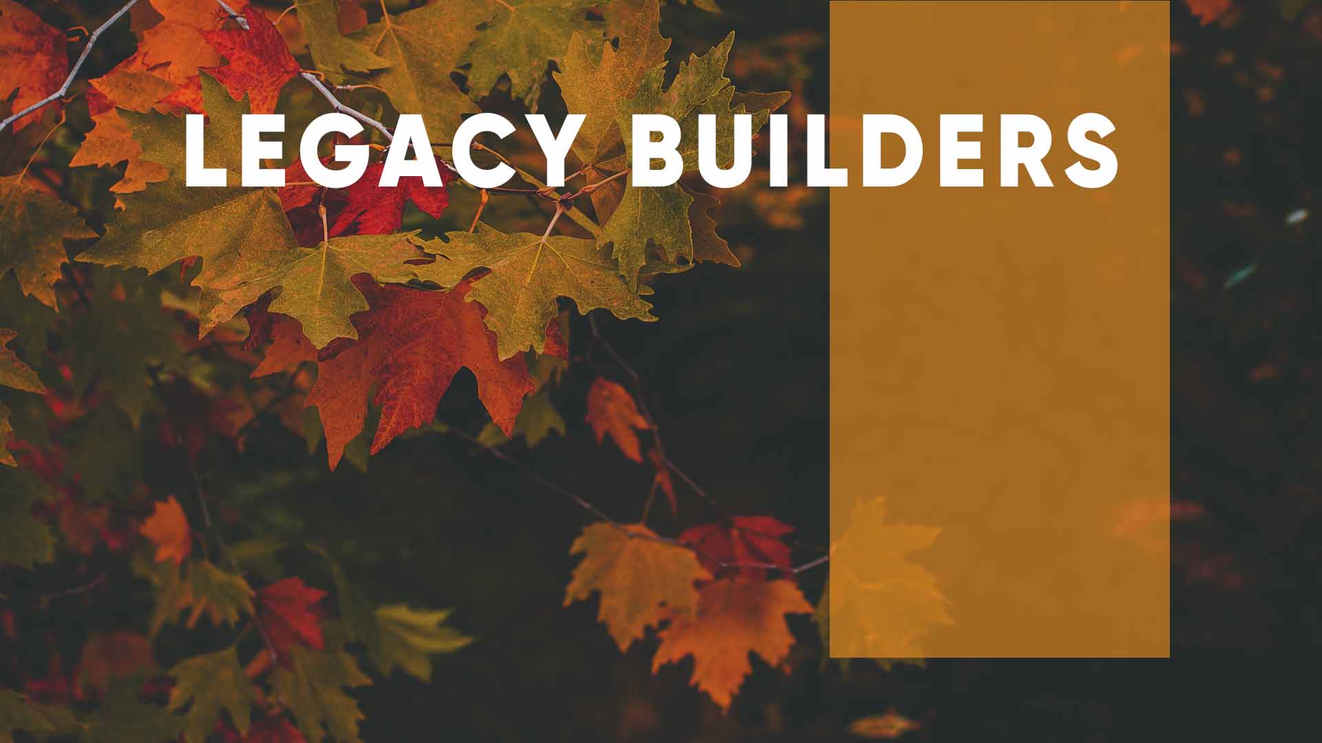 Legacy Builders
