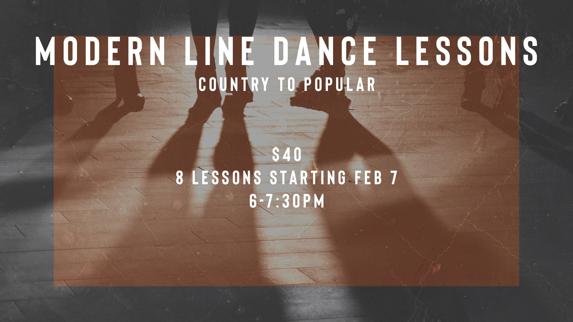 Modern Line Dance Lessons