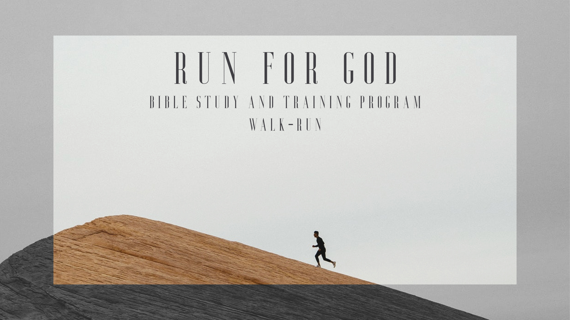 Run For God Bible Study & 5K training Shandon Baptist Church